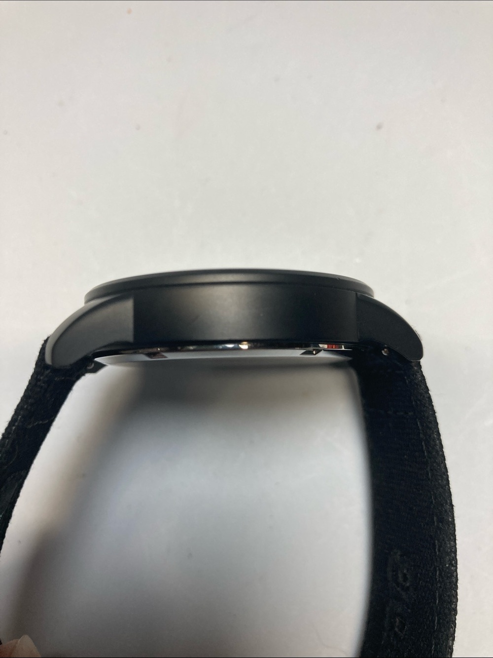 Citizen E101-S064783, eco drive, Blacked out Dial, Black Barton Canvas Strap - Picture 11 of 15